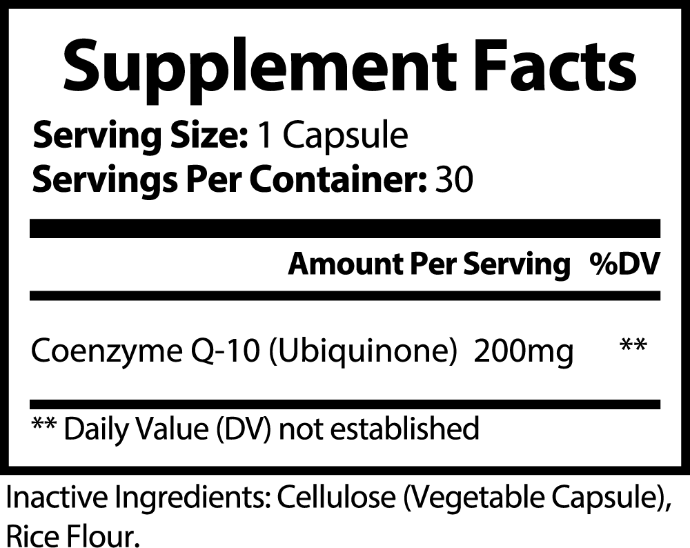CoQ10 Ubiquinone Specialty Supplements from MARPE