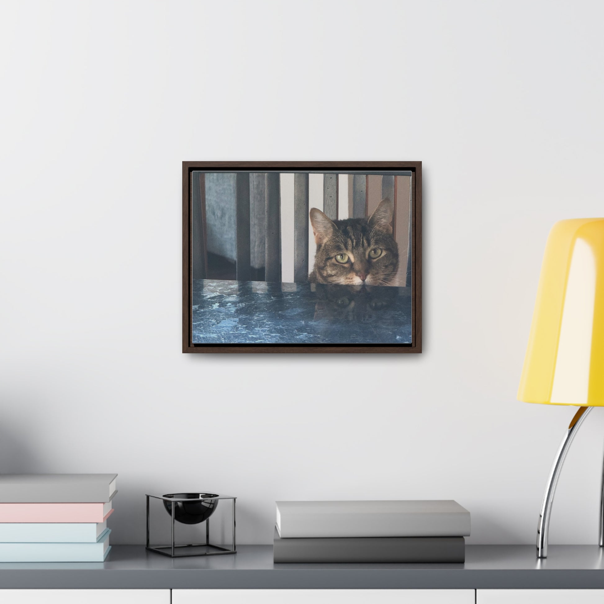 Staunch kitty Canvas from Printify