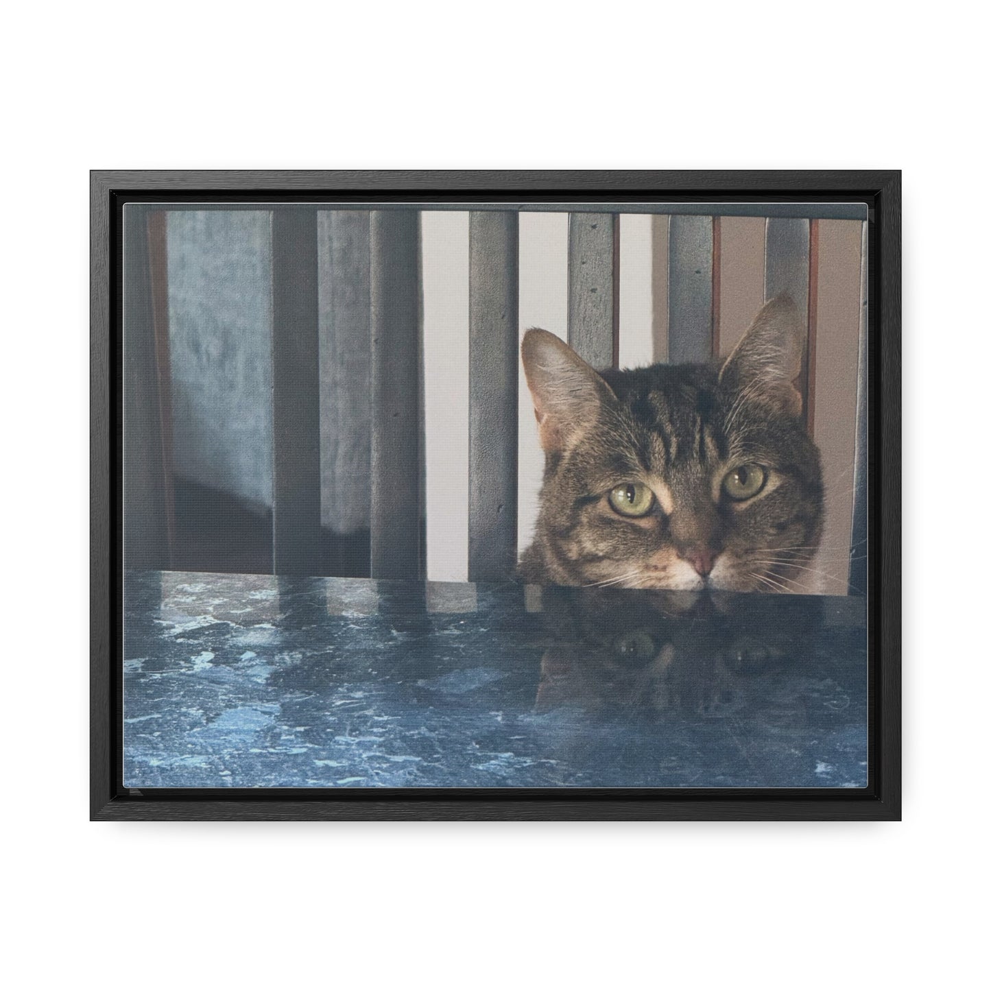 Staunch kitty Canvas from Printify