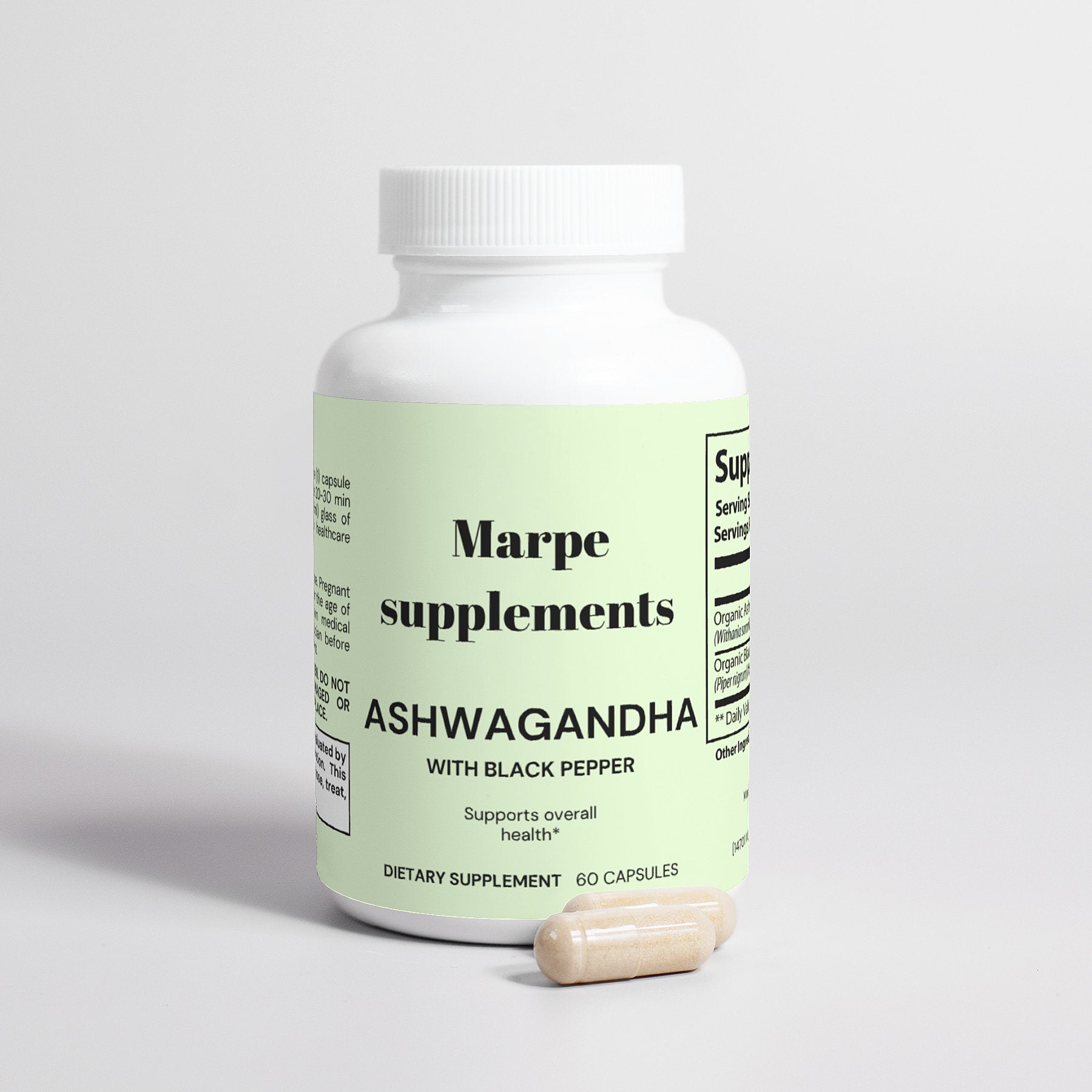 Ashwagandha Natural Extracts from MARPE