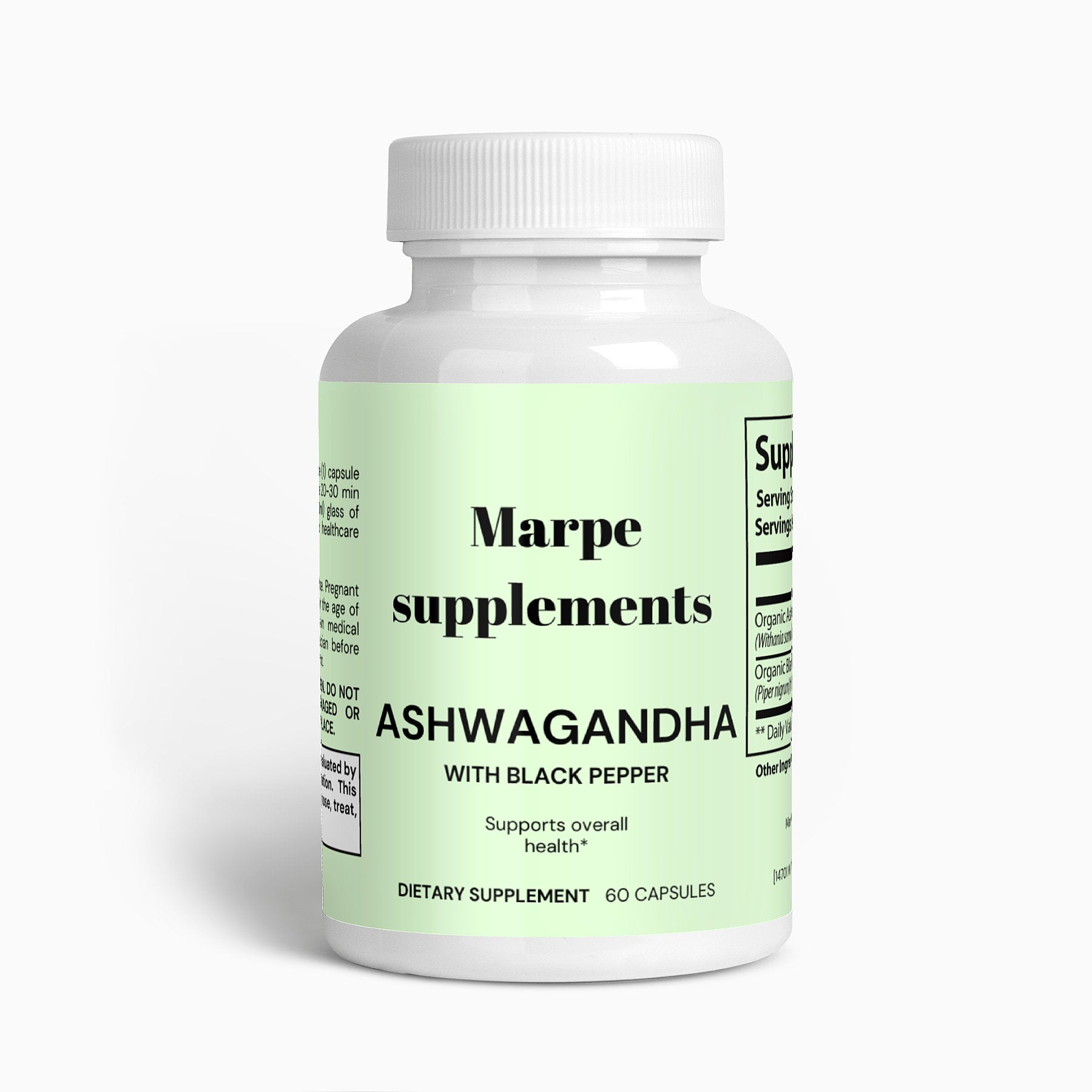 Ashwagandha Natural Extracts from MARPE