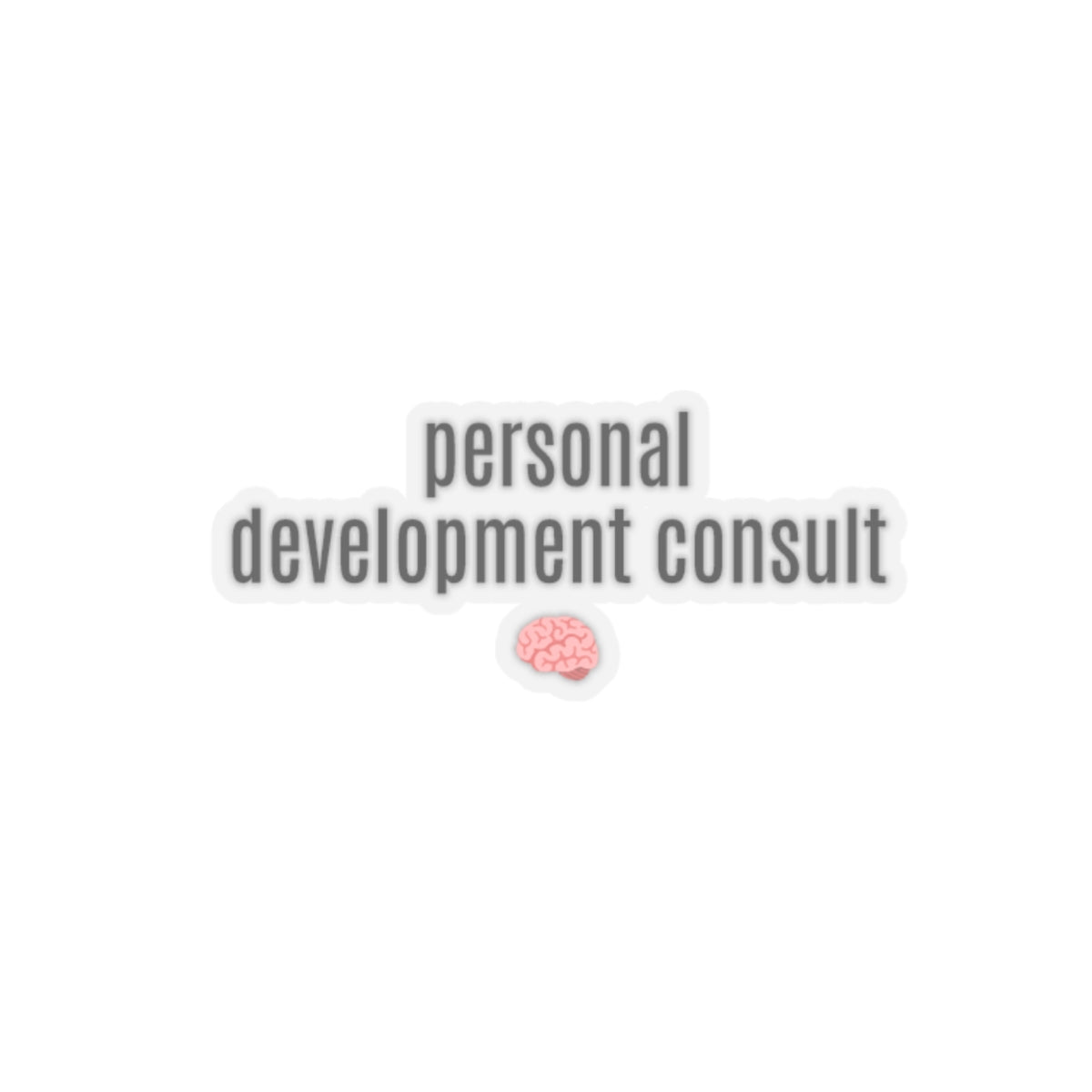 personal development consultation Paper products from Printify