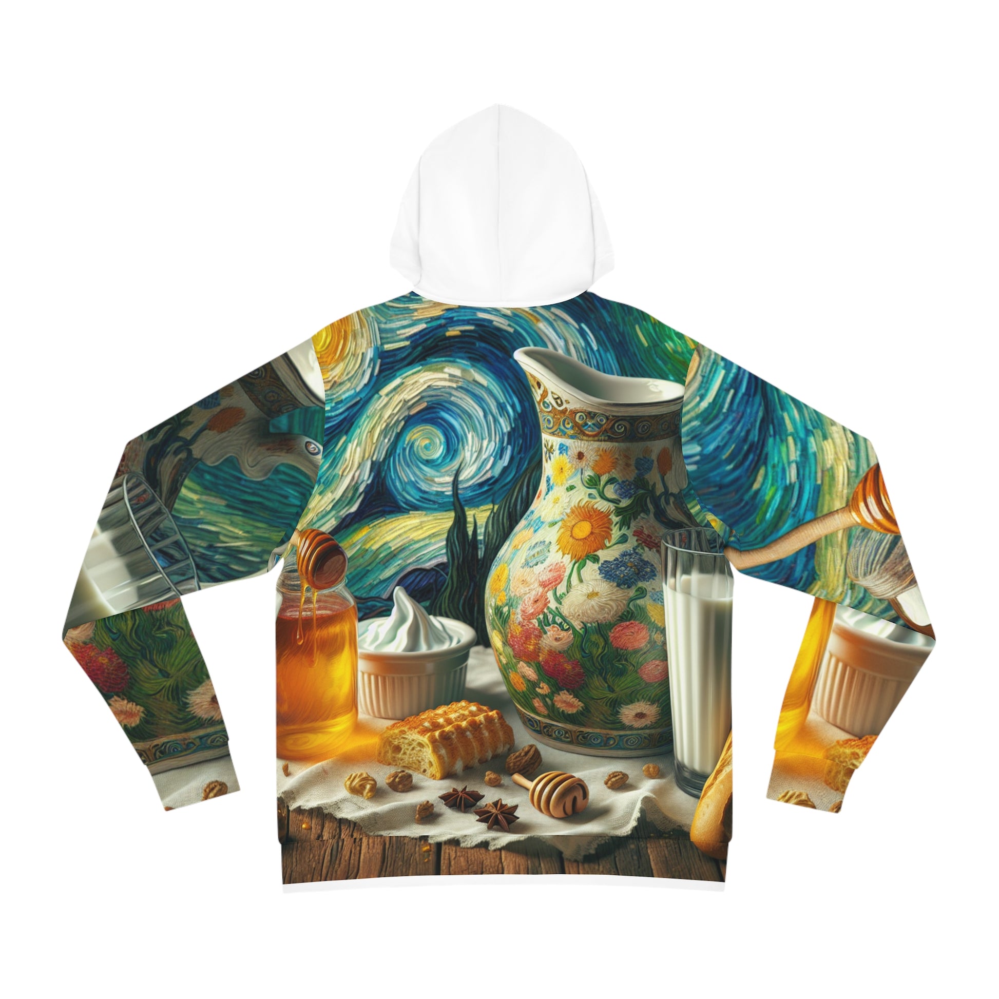 Comfy over sized Milk and honey hoodie All Over Prints from Printify