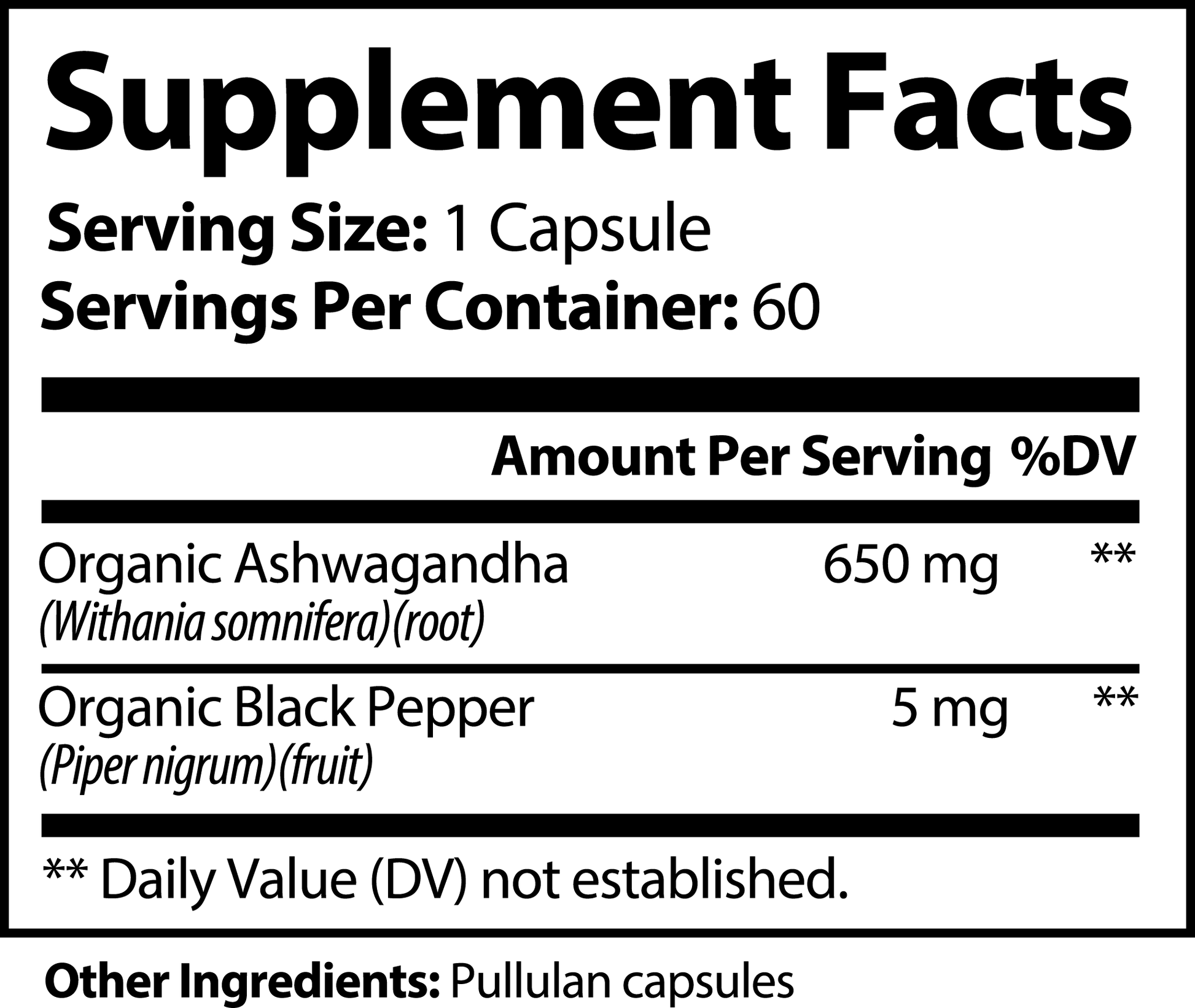 Ashwagandha Natural Extracts from MARPE