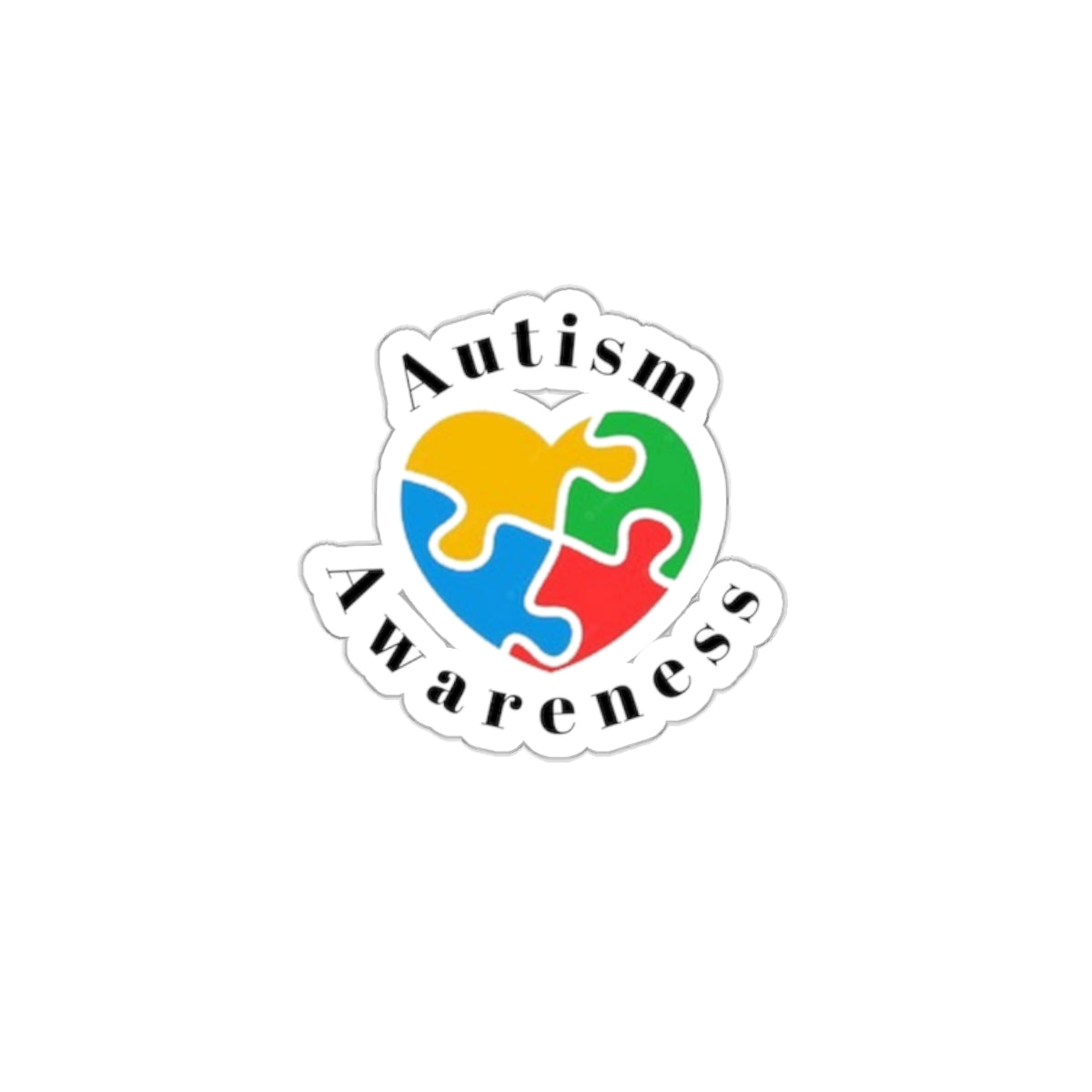 Autism awareness sticker Paper products from Printify