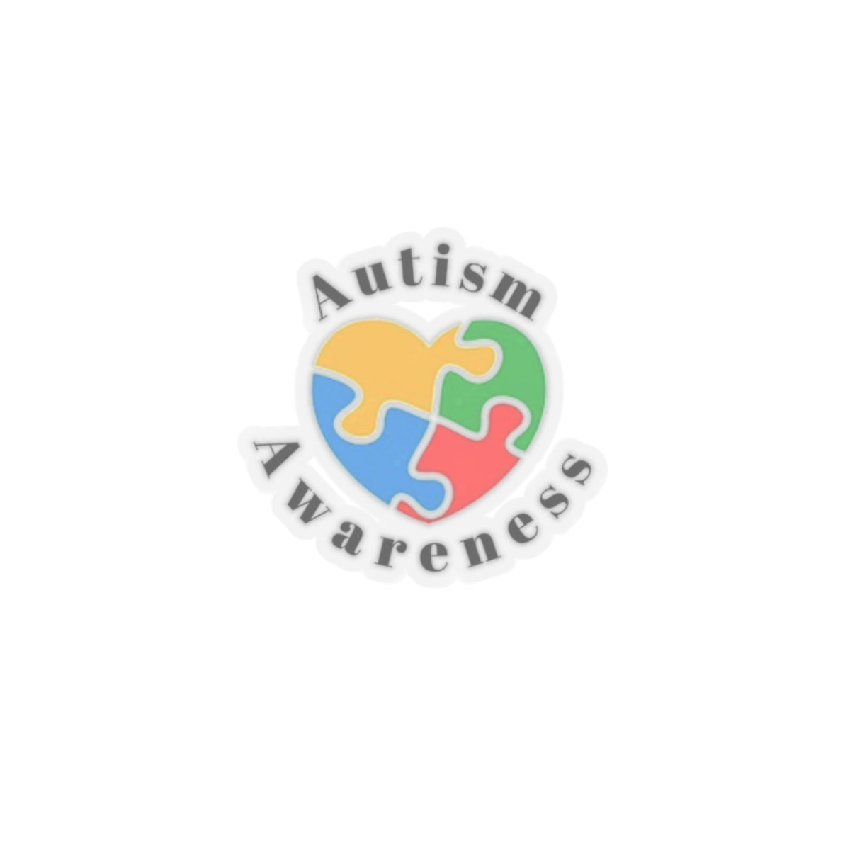 Autism awareness sticker Paper products from Printify