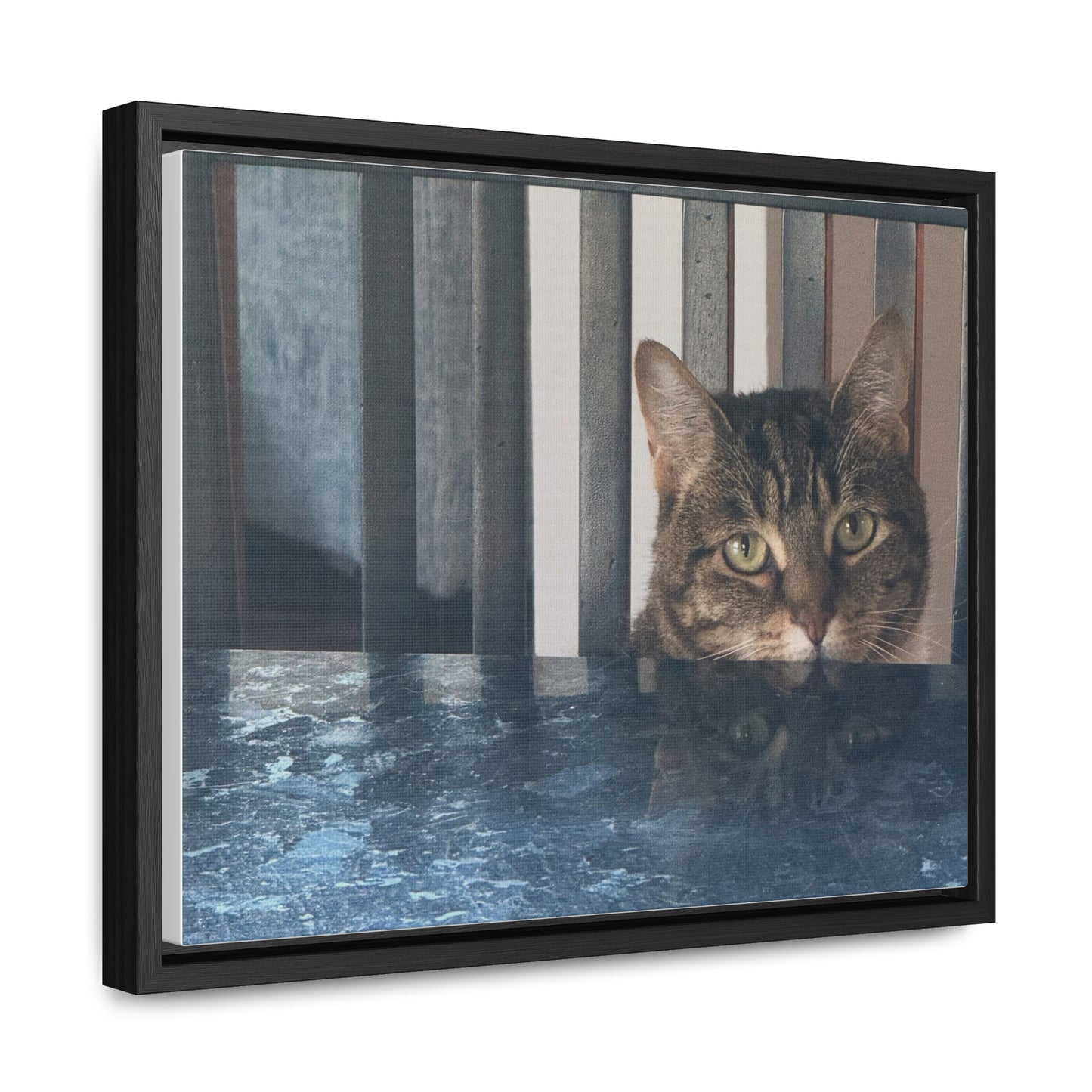 Staunch kitty Canvas from Printify