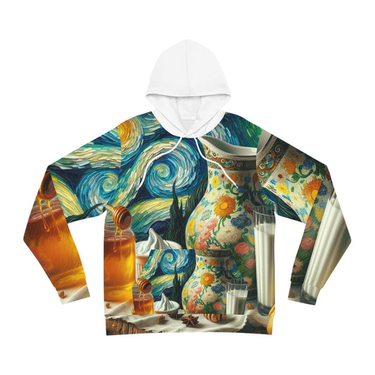 Comfy over sized Milk and honey hoodie All Over Prints from Printify