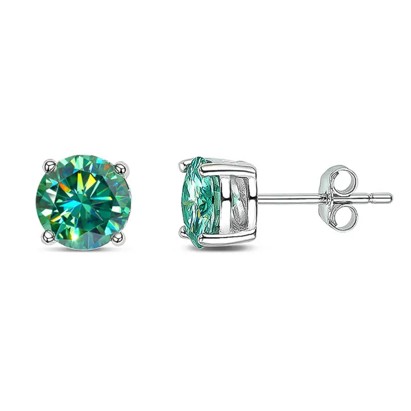 D Color Moissanite Earring S925 Sterling Sliver  from Chapman’s Pursuit