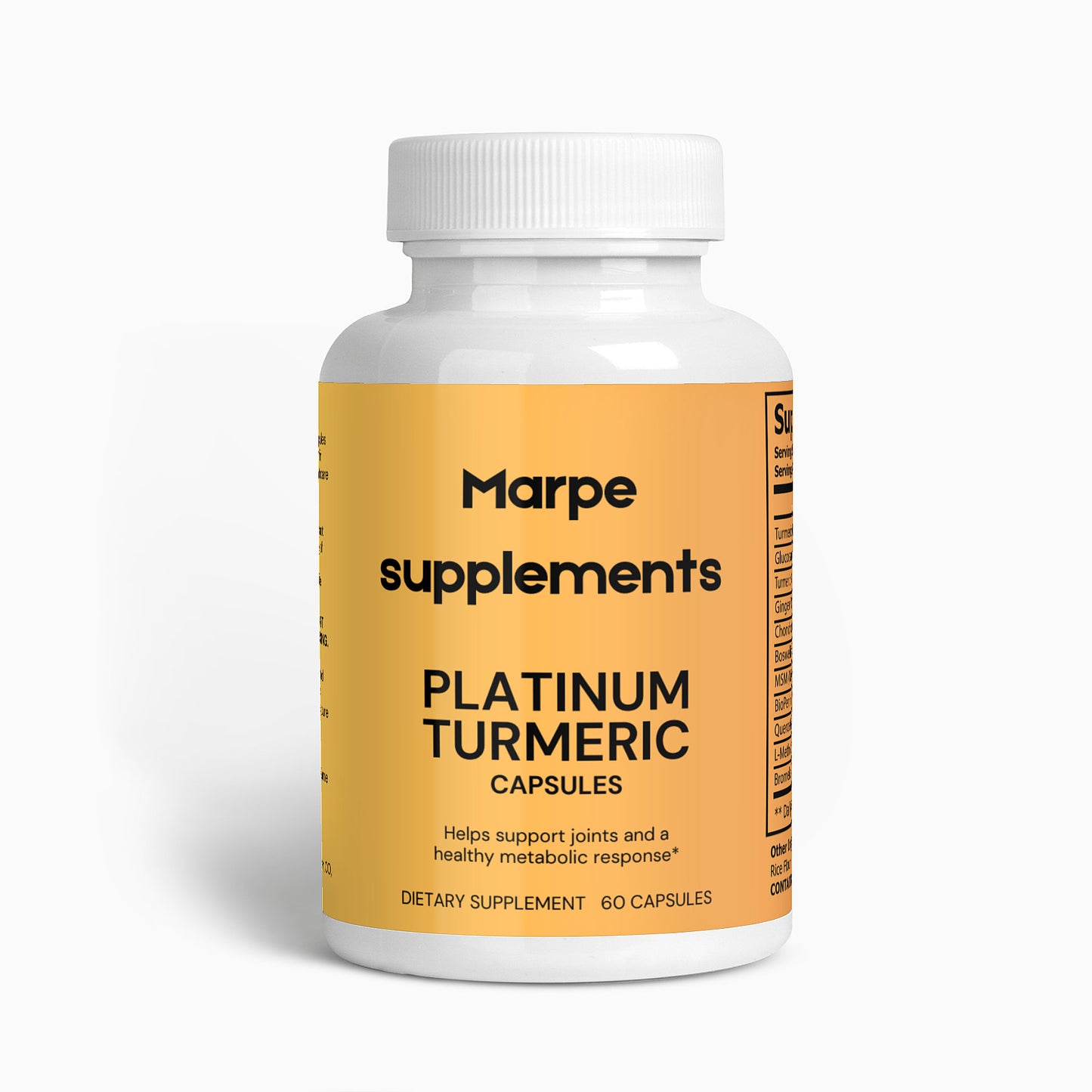 Platinum Turmeric Natural Extracts from MARPE