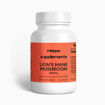 Lion's Mane Mushroom Natural Extracts from MARPE