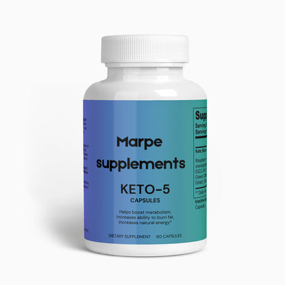 Keto-5 Specialty Supplements from MARPE