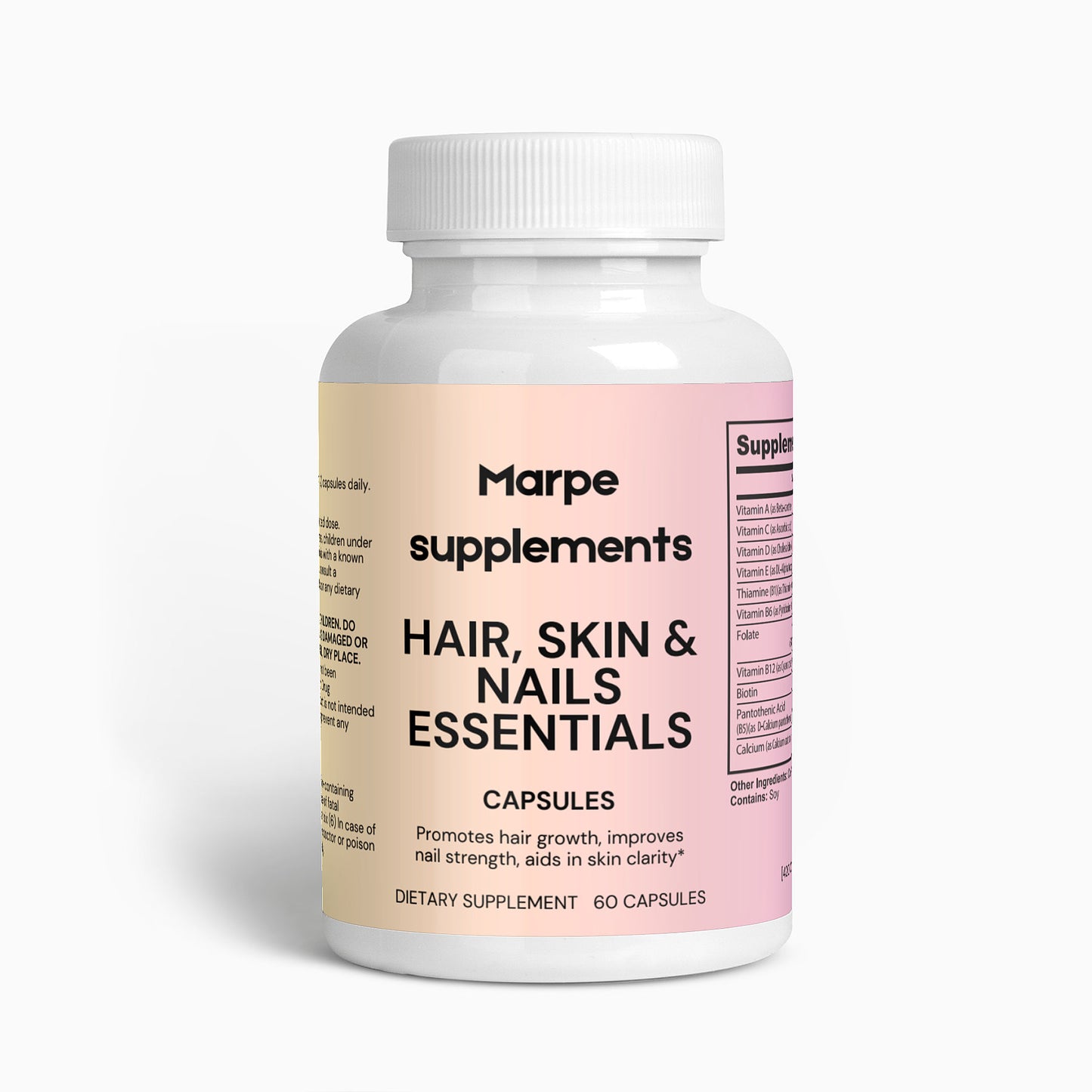 Hair, Skin and Nails Essentials Vitamins & Minerals from MARPE