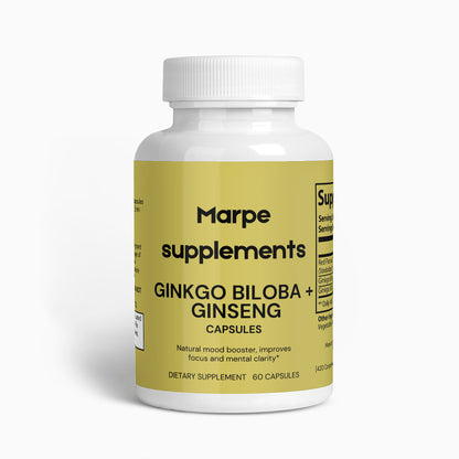 Ginkgo Biloba + Ginseng Specialty Supplements from MARPE