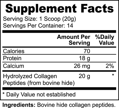 Grass-Fed Hydrolyzed Collagen Peptides Proteins & Blends from MARPE