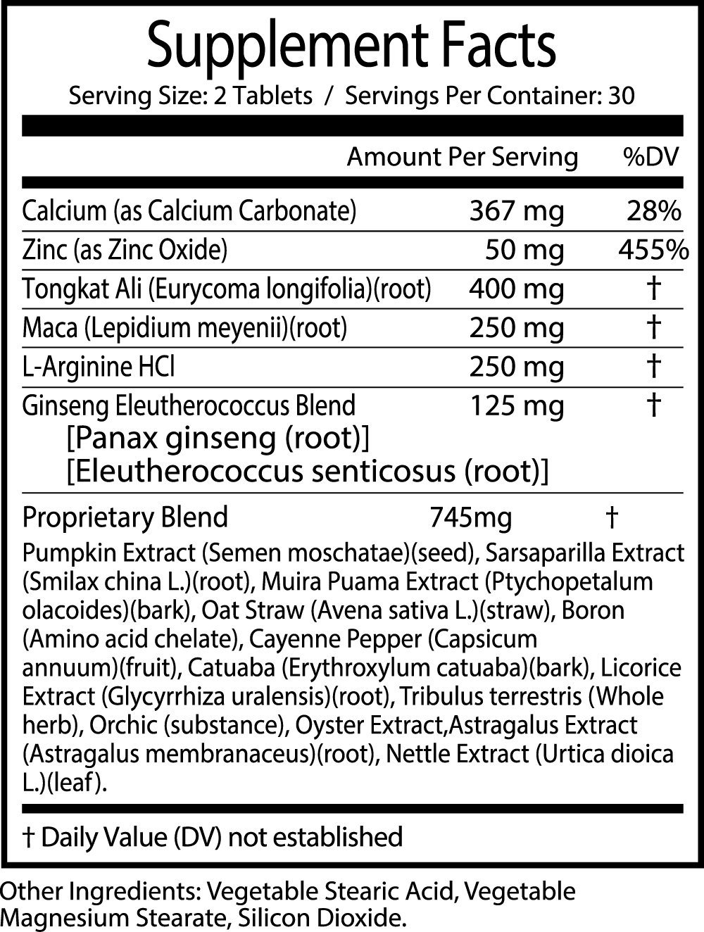 Male Enhancement Natural Extracts from MARPE