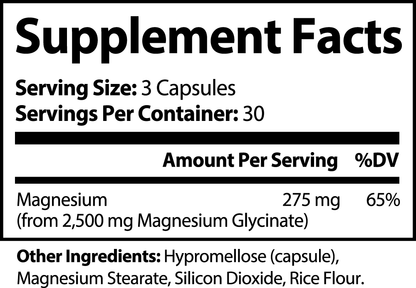 Magnesium Glycinate Vitamins & Minerals from MARPE